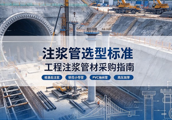赣注浆管选型标准